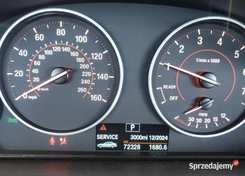 BMW F30 328 XDRIVE 2016 AUTOMAT 4X4 BENZYNA USA 4/5 wielkopolskie Tarnowo Podgórne