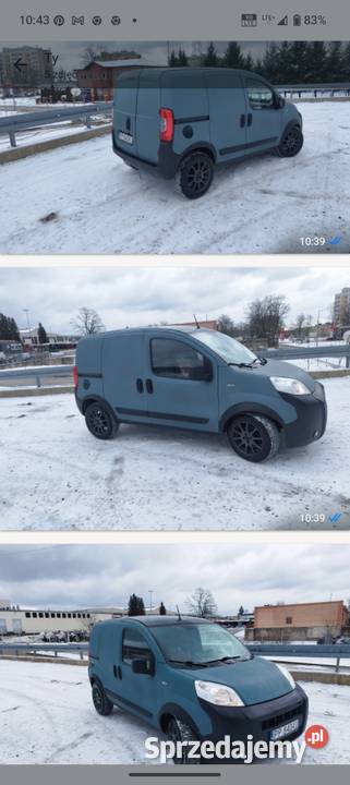 Citroen Nemo 14 2010 uszkodzony