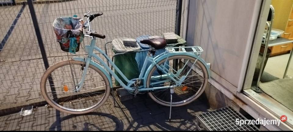 Rower miejski damski miętowy 28 stan Rowery i akcesoria Częstochowa