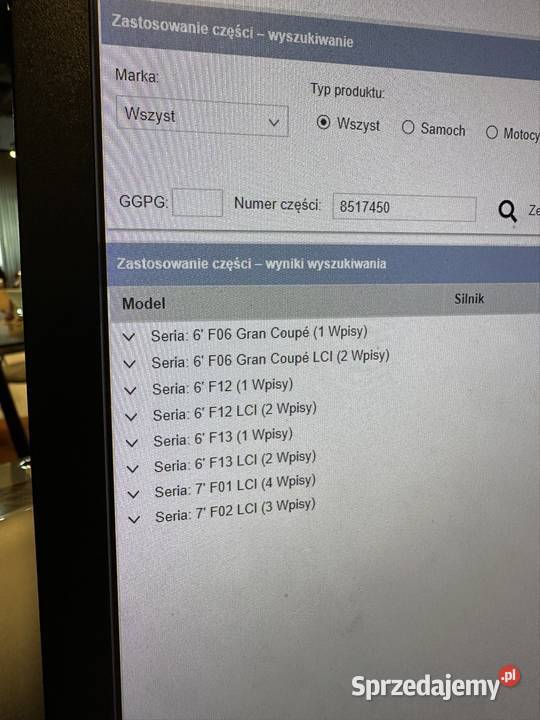 BMW F01 F02 F06 F12 F13 DPF Katalizator oryginał
