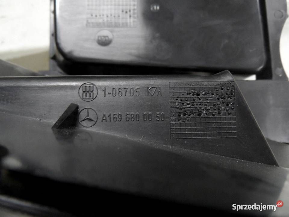 MERCEDES W169 LIFT 09r tunel kanał środkowy osobowe Części samochodowe