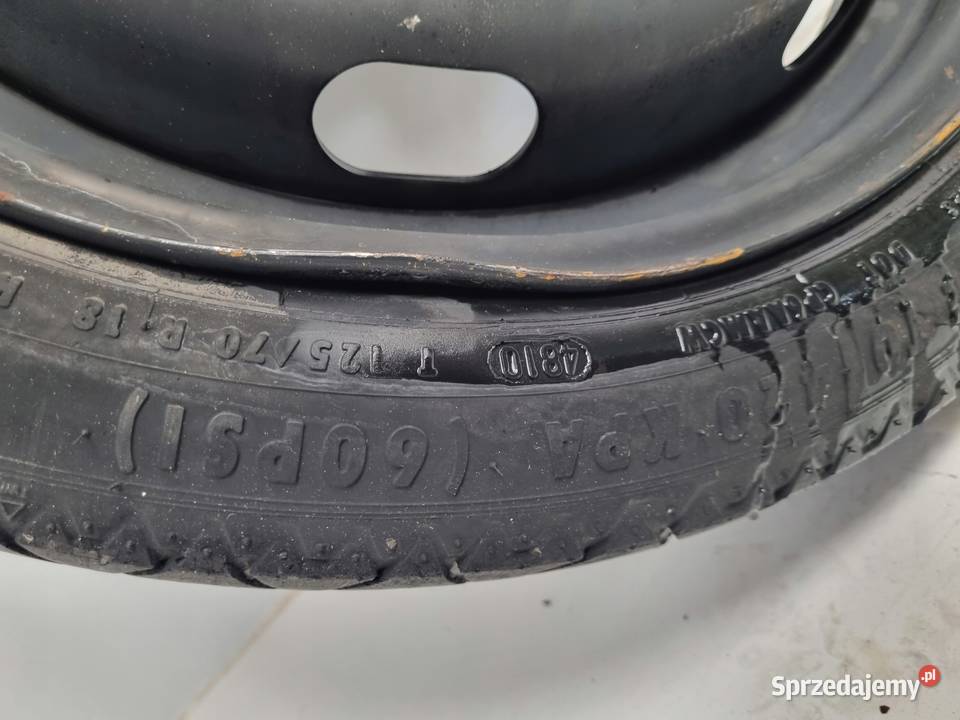 KOŁO DOJAZDOWE ZAPASOWE Audi Seat Vw Golf V Chełm sprzedam