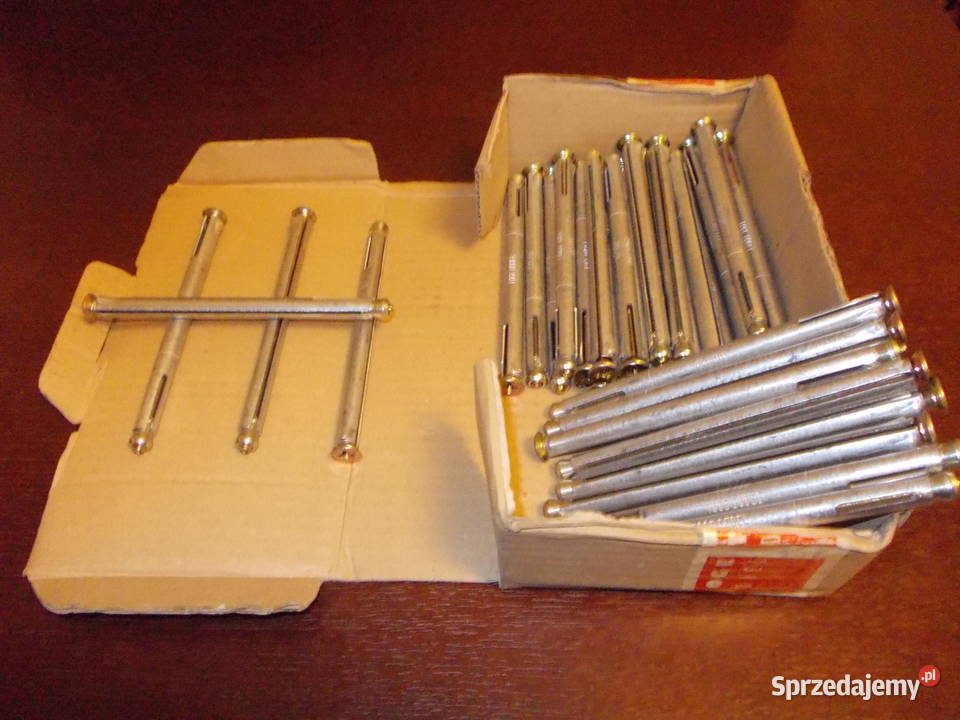 Dyble montażowe stalowe wym 10 x 132 Nowe Legionowo