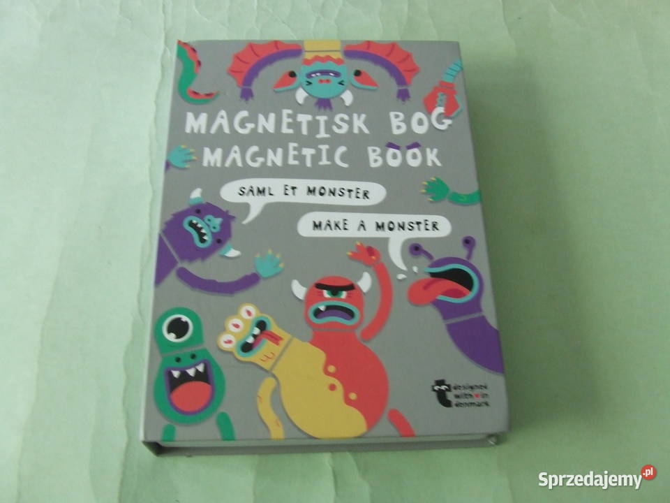 Układanka puzzle magnetyczne stworki 72 elementy dolnośląskie