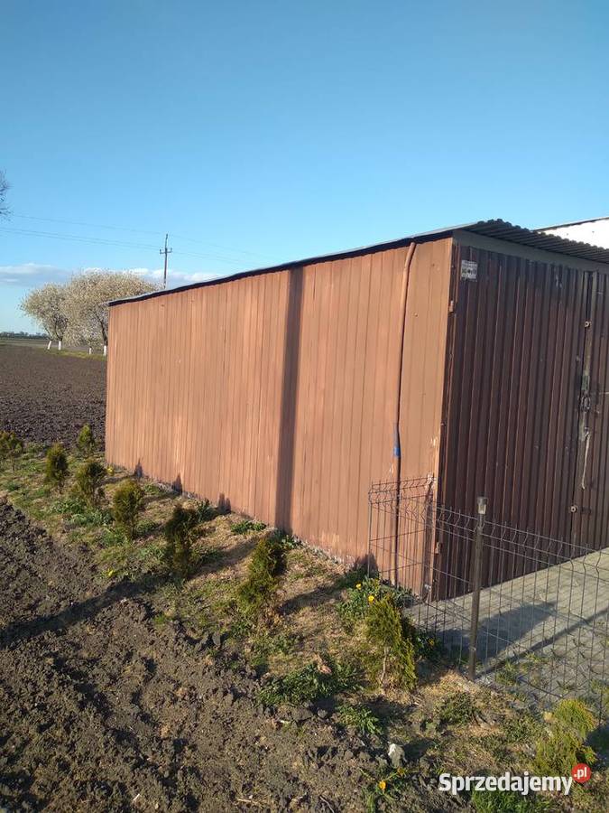 Garaż blaszak 3x5 Osięciny