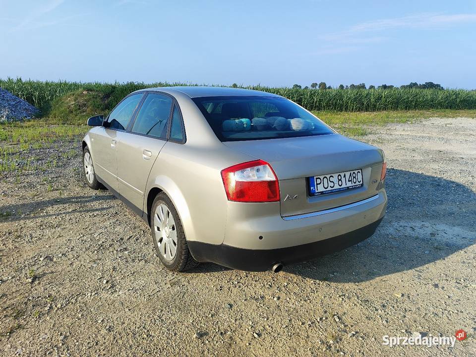 Audi a4 b6 20 benzyna lpg 2000cm3 A4 Audi wielkopolskie
