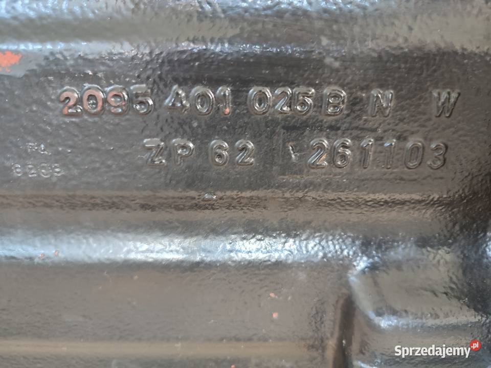 Skrzynia biegów 2095 460 016 A DEUTZ FAHR Wilkowo