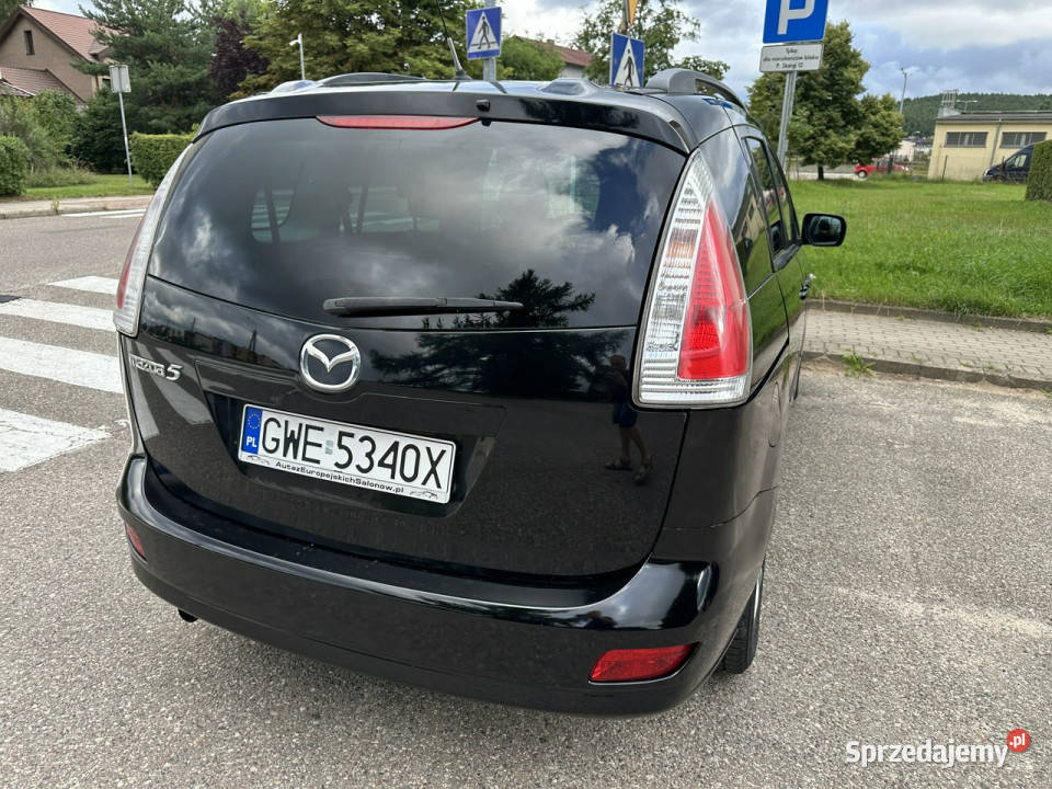 Mazda 5 20 benzyna klimatronik 7 miejsc drugie 4/5 sprzedam