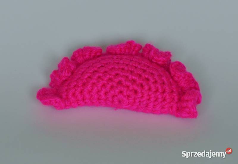 Pierogi szydełkowe polskie rękodzieło bawełna Szczecin