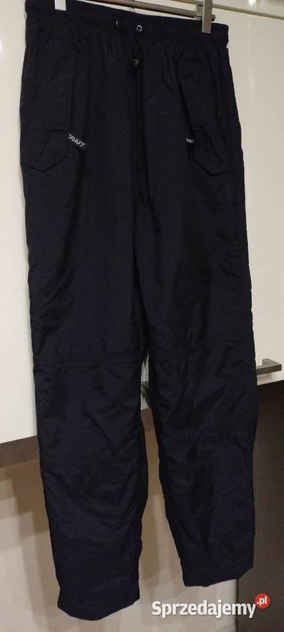 Spodnie sportowe w kolorze czarnym uniseks Craft lubelskie Lublin