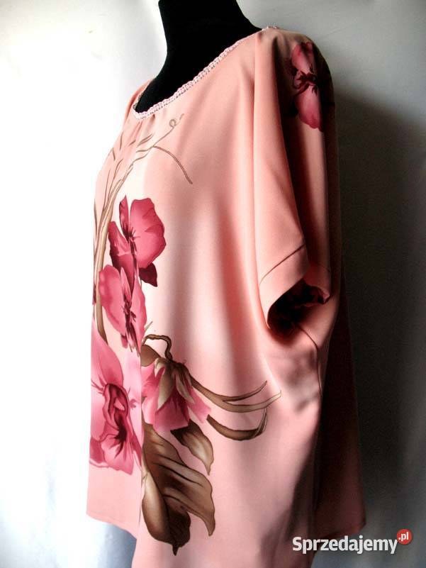 Modna bluzka kimono 48 biust 140 z dekoltem mazowieckie Siedlce sprzedam