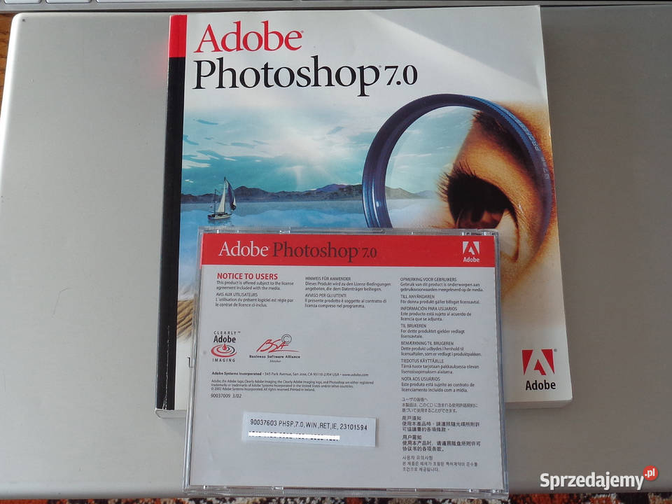 Adobe Photoshop 70 serial number na Windows Brzeg