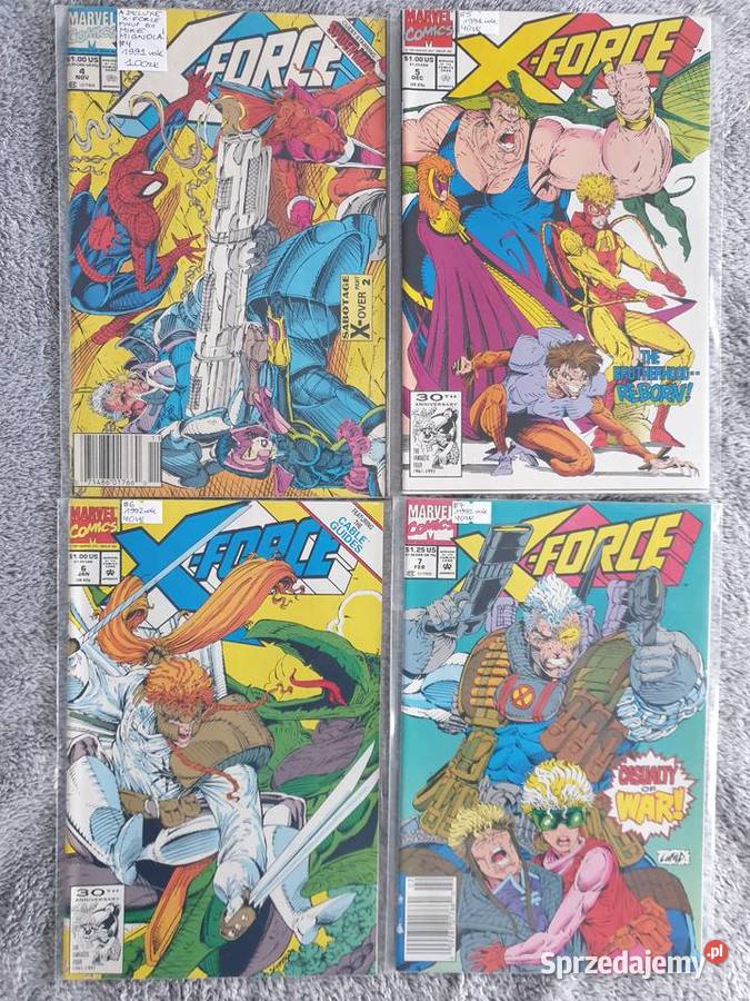 XForce kolekcja 32 oryginalnych komiksów Marvel Gdynia