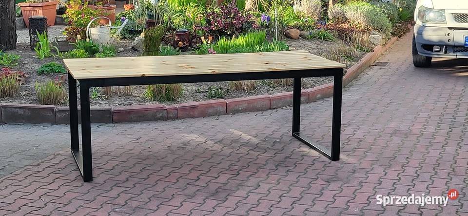 Stol ogrodowy z lawkami Dom i Ogród wielkopolskie Poznań