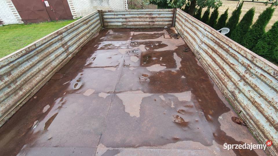 Przyczepa Autosan D47B Wywrotka nieuszkodzony Mełgiew sprzedam