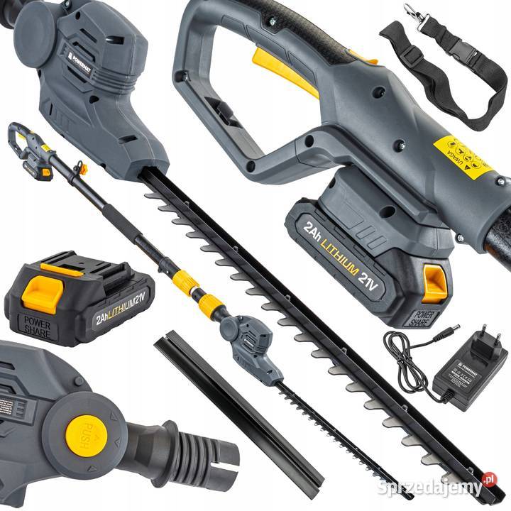 NOŻYCE AKUMULATOROWE DO ŻYWOPŁOTU NA WYSIĘGNIKU