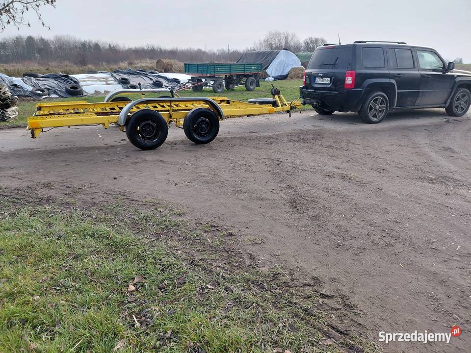 Laweta przyczepa z kwitem Buśno