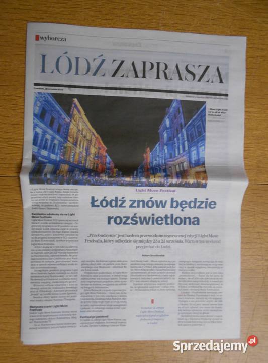 Łódź cztery dodatki Gazeta Wyborcza Parczew