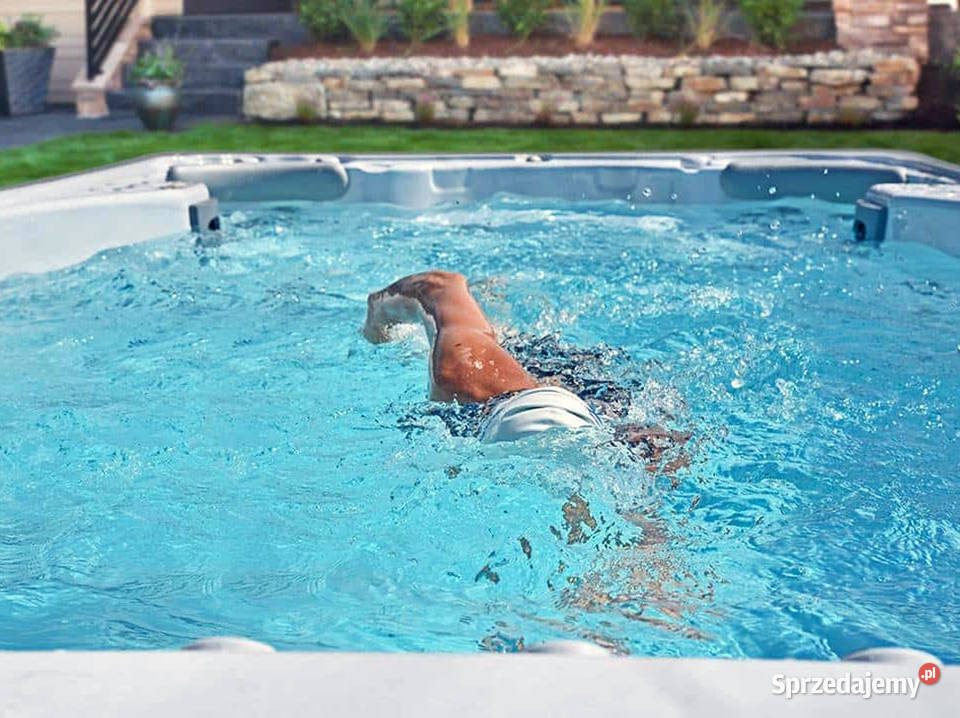 BASEN OGRODOWY 8m3 Z PRZECIWPRĄDEM POMPĄ CIEPŁA Poznań sprzedam
