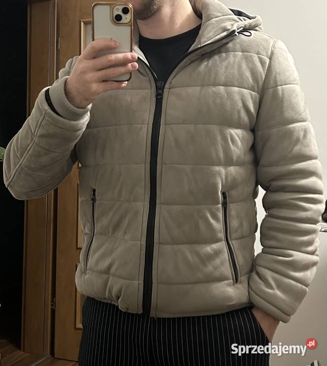 Kurtka Zara z kapturem zimowa jesienna wiatrówka Płock