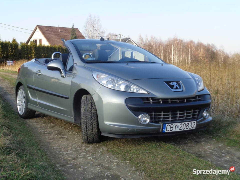 peugeot 207 CC kabriolet 150 Platinum Rok produkcji 2007 Rybnik