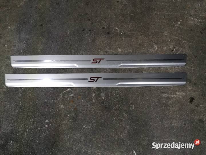 Ford Focus mk2 ST listwy progowe aluminiowe