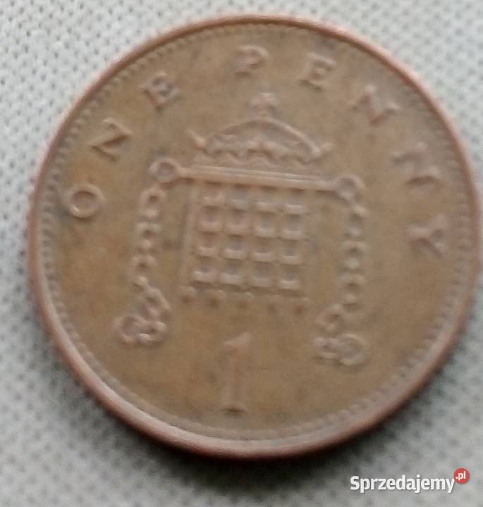 WILKA BRYTANIAONE PENNY1994 r 2 Numizmatyka Numizmatyka Legionowo sprzedam