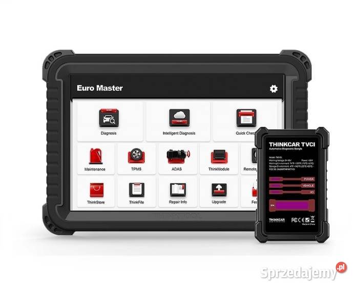 THINKCAR THINKTOOL EURO MASTER 2 TVCI Can FD 10 Warszawa sprzedam