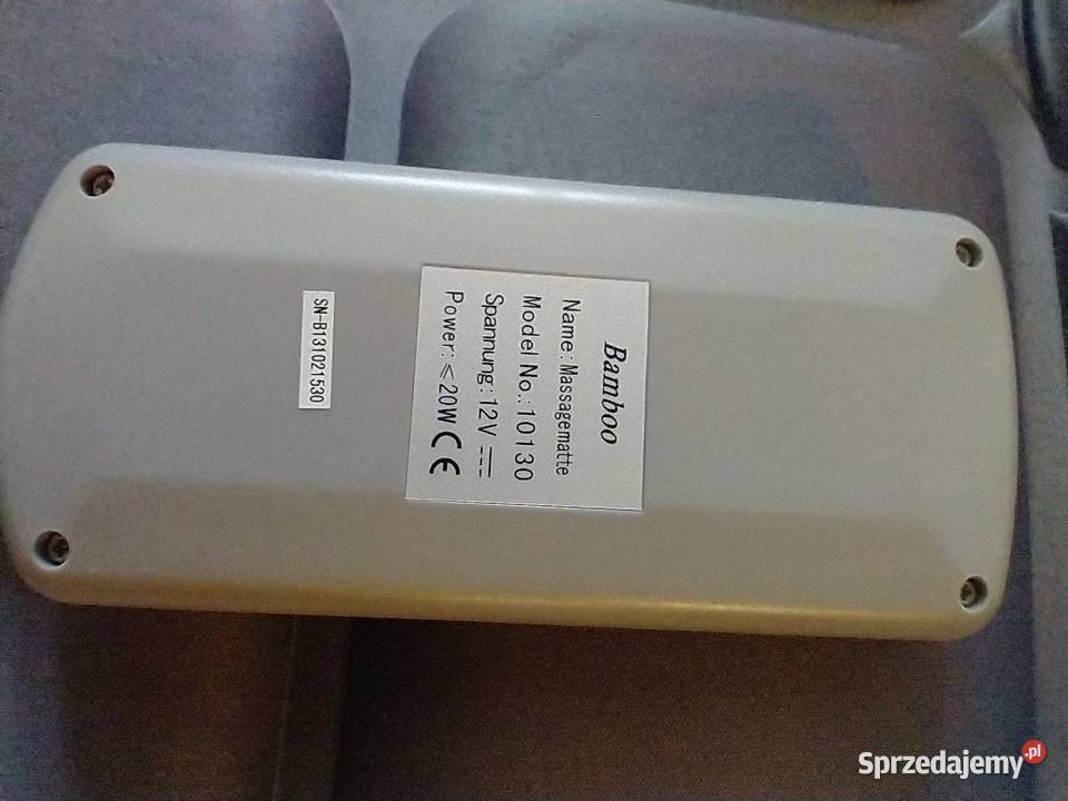 Mata masująca 2 strony bambus masaż dwustronna Sprzęt i urządzenia do masażu Katowice