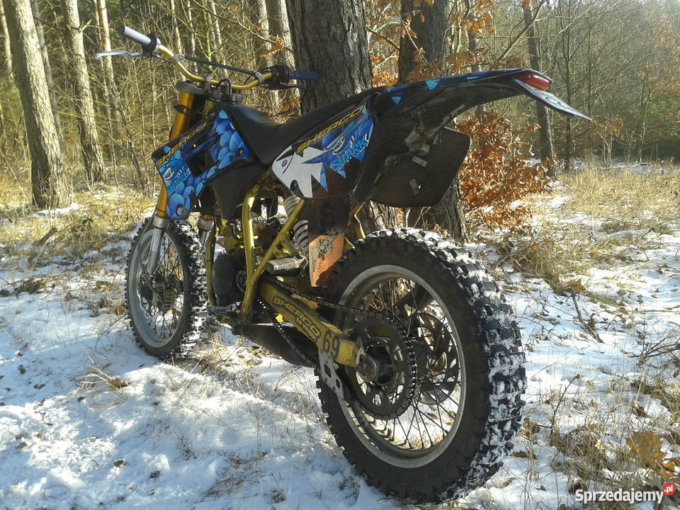Cross Sherco Hrd 50 Minarelli Am6 Zarejestrowany 5000km pomorskie Kiełpino