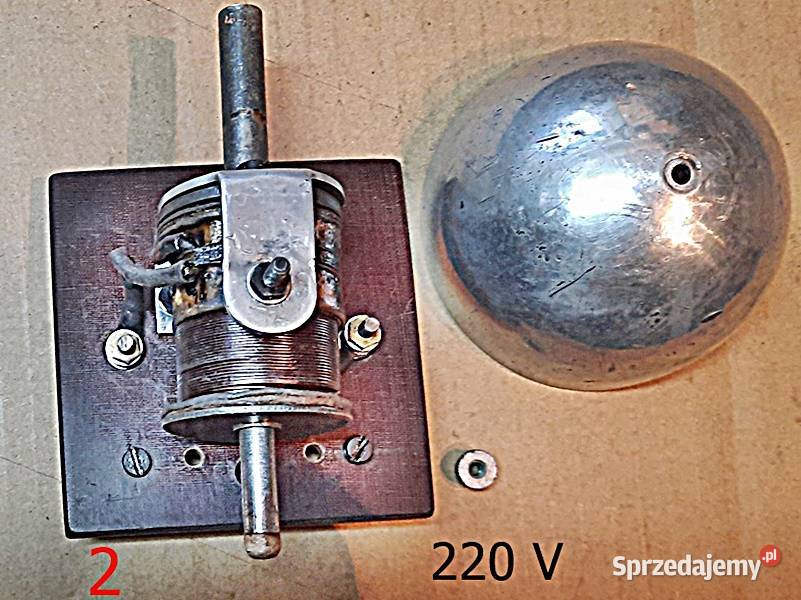 Dzwonek 220 V z PRL wielkopolskie Ostrów Wielkopolski