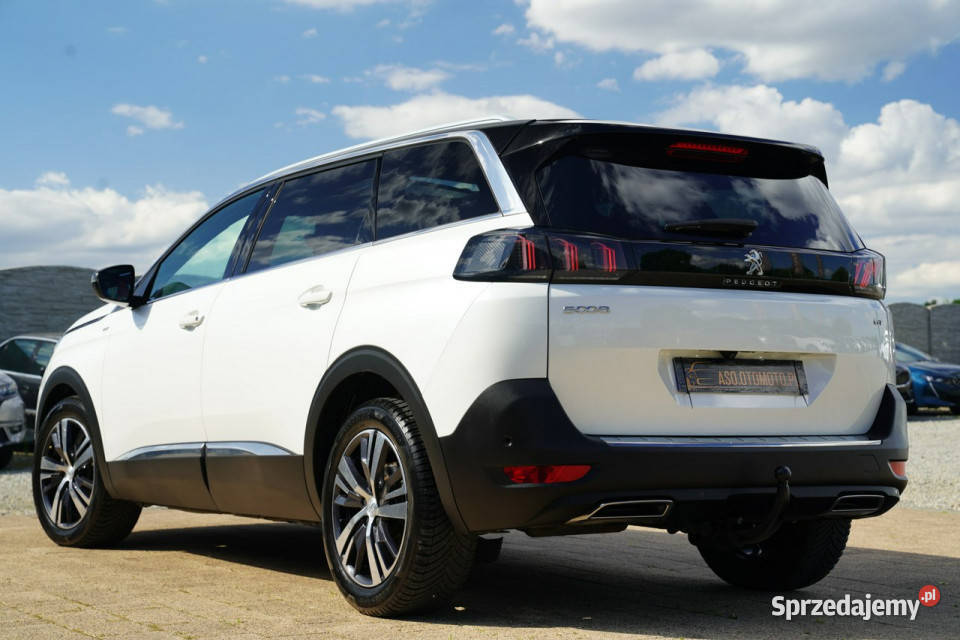 Peugeot 5008 GT kamery Skora adc Nawi blis FUL aluminiowe felgi Otmuchów