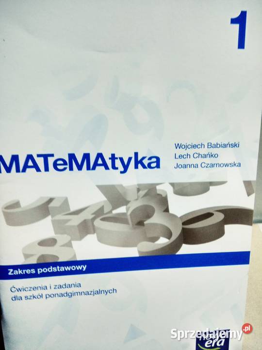 Matematyka ćwiczenia 1 Nowa era Antykwariat