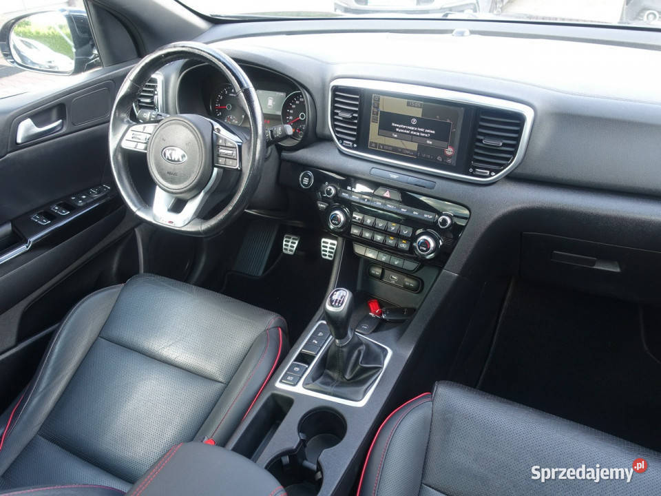 Kia Sportage 16TGDI Navi Skóra Panorama Czarny Częstochowa