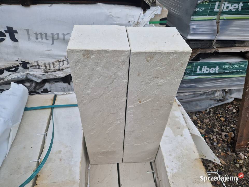 Palisada Kamienna Piedra Bianco Libet Kostka mazowieckie Wielogóra