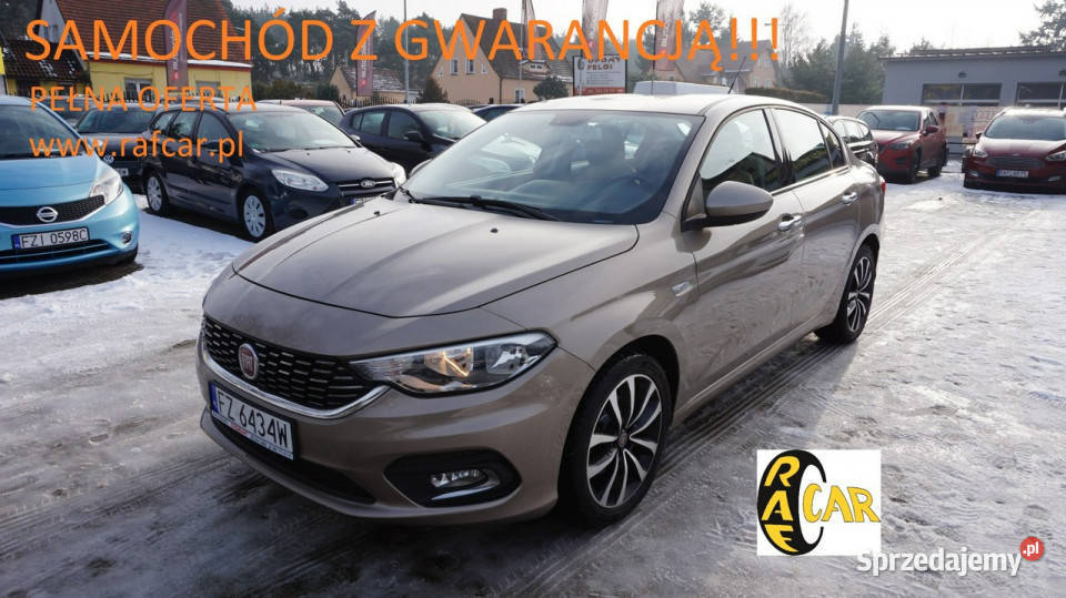 Fiat Tipo Polski salon Gwarancja II 2016 kurtyny powietrzne Zielona Góra