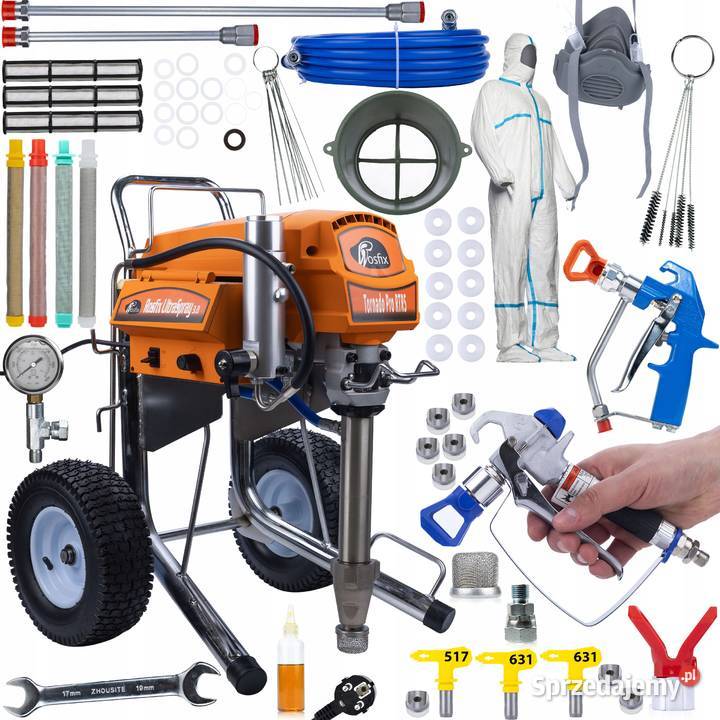 Agregat MalarskoSzpachlarski Rosfix Tornado Pro Ludźmierz