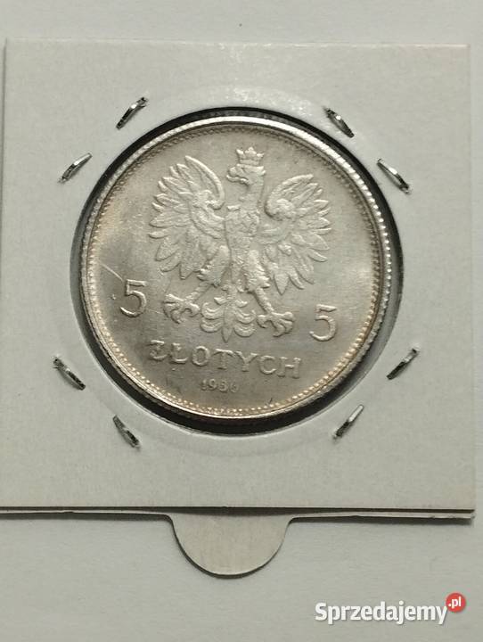 Sprzedam kopię monety w holderze Polska 5 kujawsko-pomorskie Bydgoszcz