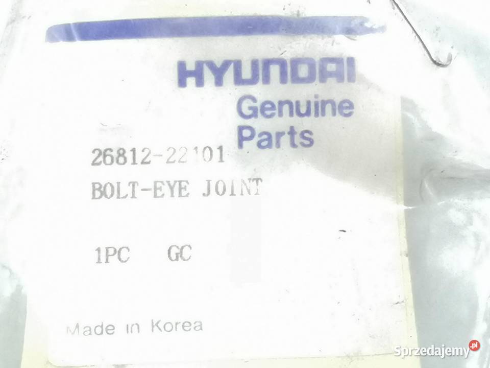 ŚRUBA PRZEWODU OLEJOWEGO TURBO Hyundai Scoupe OE osobowe sprzedam