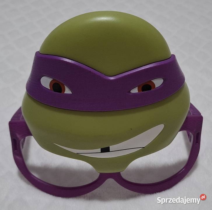 Kostium okularki wojownicze żółwie ninja Czeladź