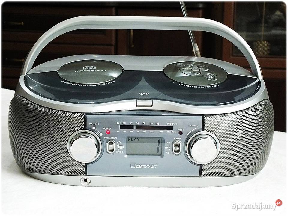 Radioodtwarzacz CD CLATRONIC SR573 Fajne zgrabne Żary