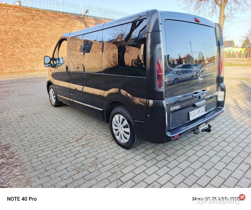 Opel Vivaro Westfalia Life 280000km Vivaro Samochody osobowe Wołów