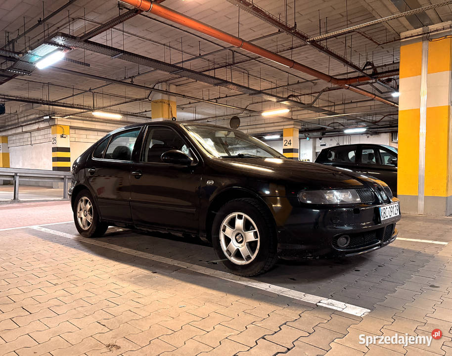 Seat Leon 2003 16 16v benzyna gaz LPG nieuszkodzony Kraków