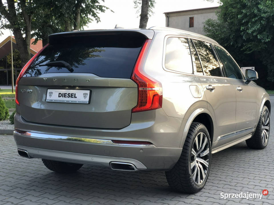 Volvo XC 90 LIFT 2021r B5 20 Diesel 250 Navi Rok produkcji 2021 Wijewo
