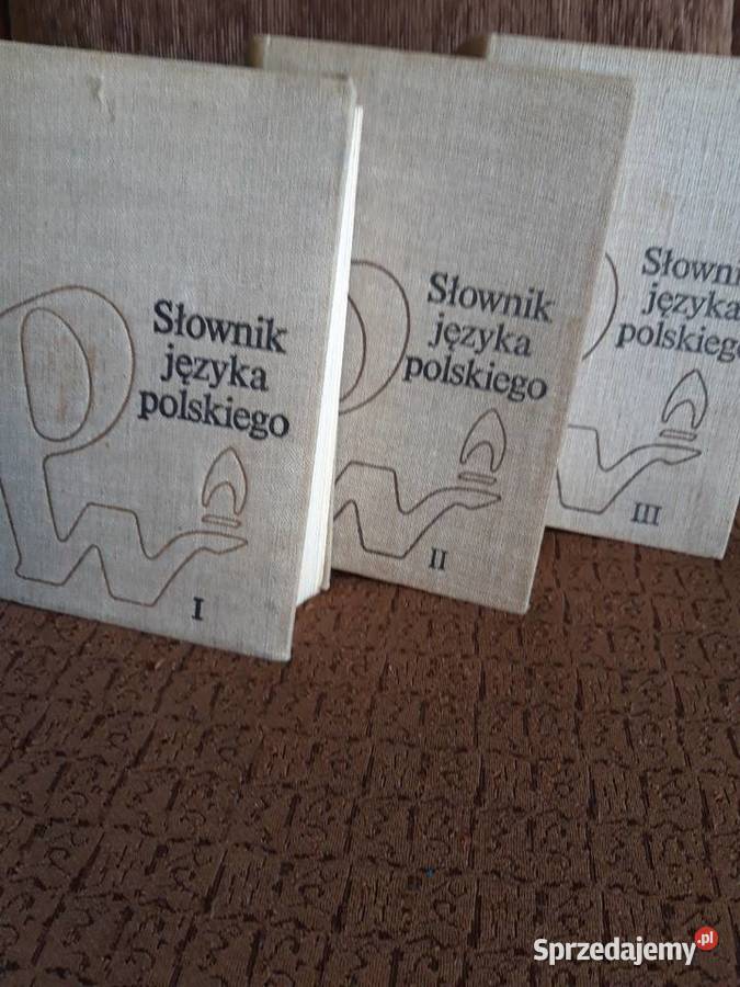 PWN 3tomowy słownik języka polskiego