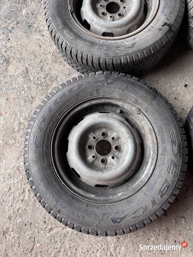 felga koło opona Polonez Fiat 125p oryginał PRL podlaskie Kosianka-Boruty