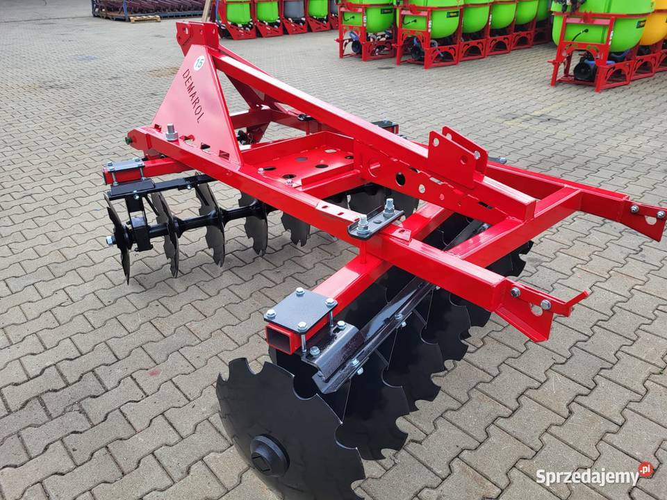 Wzmocniona BRONA TALERZOWA Demarol 15 Transport Tomaszów Lubelski sprzedam