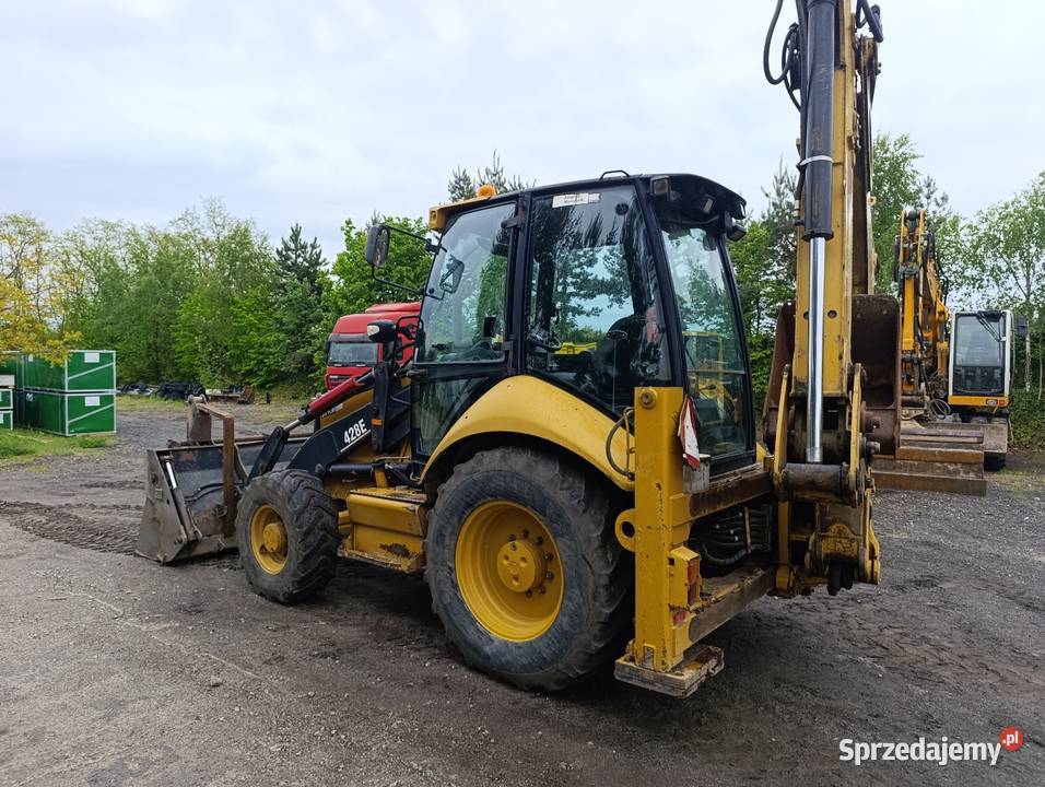 Koparko Ładowarka Cat 428 E 2007 Zamiana JCB
