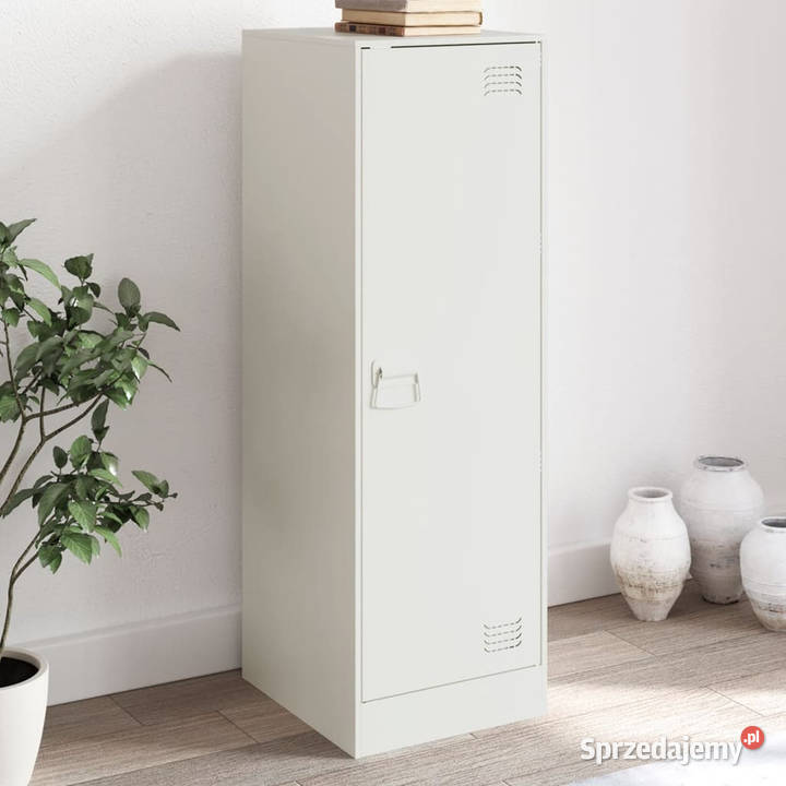 Szafka biała 345x39x107 stal WM841708