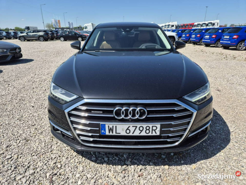 Audi A8 Poleasingowe D5 2017 czarny Komorniki sprzedam